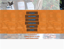 Tablet Screenshot of bergheimconfitures.com